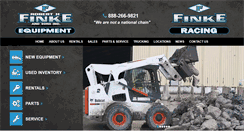 Desktop Screenshot of finkeequipment.com